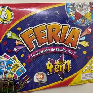 Feria Juegos 4 en 1 Board Game